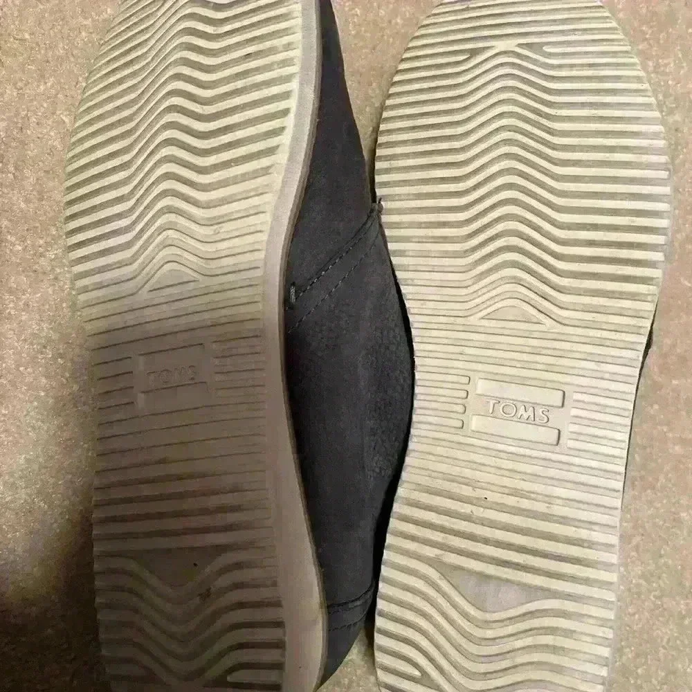 TOMS Preston Casual Oxford Gray Men's US Size 8M MSRP $99.95